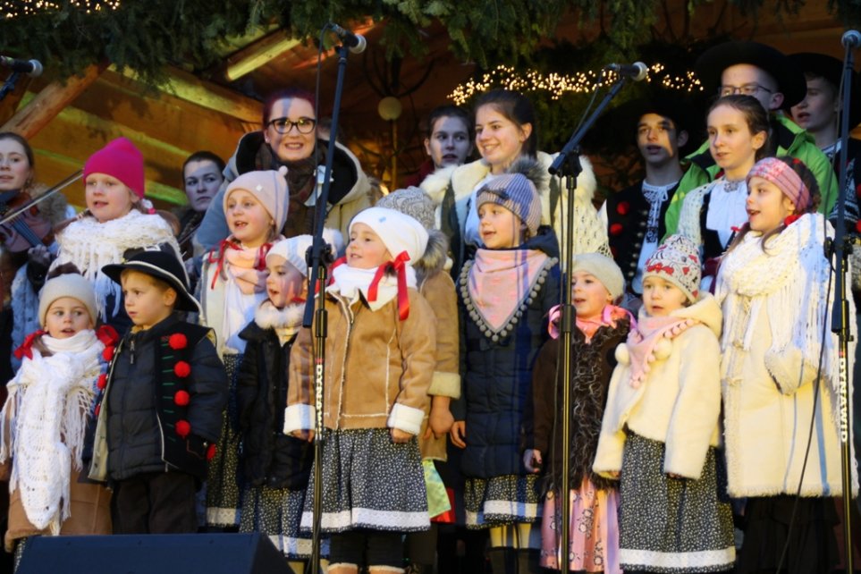 Koncert podczas Strefy Białych Świąt